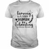 Growing A Tiny Human Is Exhausting Shirt Classic Men's T-shirt