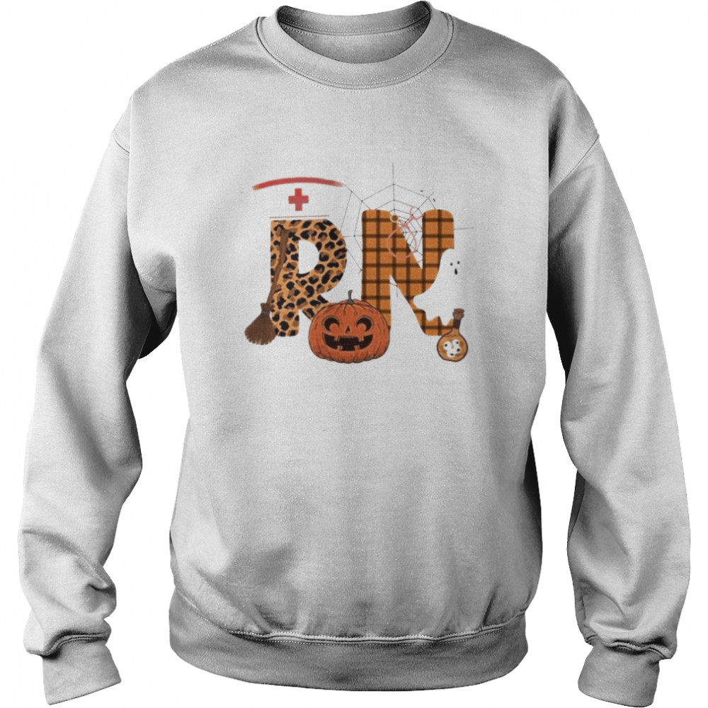 Halloween RN Nurse T-Shirt Unisex Sweatshirt