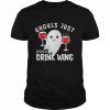 Halloween Wine Drinking Pajama Top T-Shirt Classic Men's T-shirt