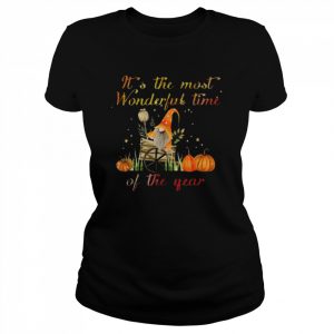 Halloween is the wonderful time of the year spooky halloween  Classic Women's T-shirt