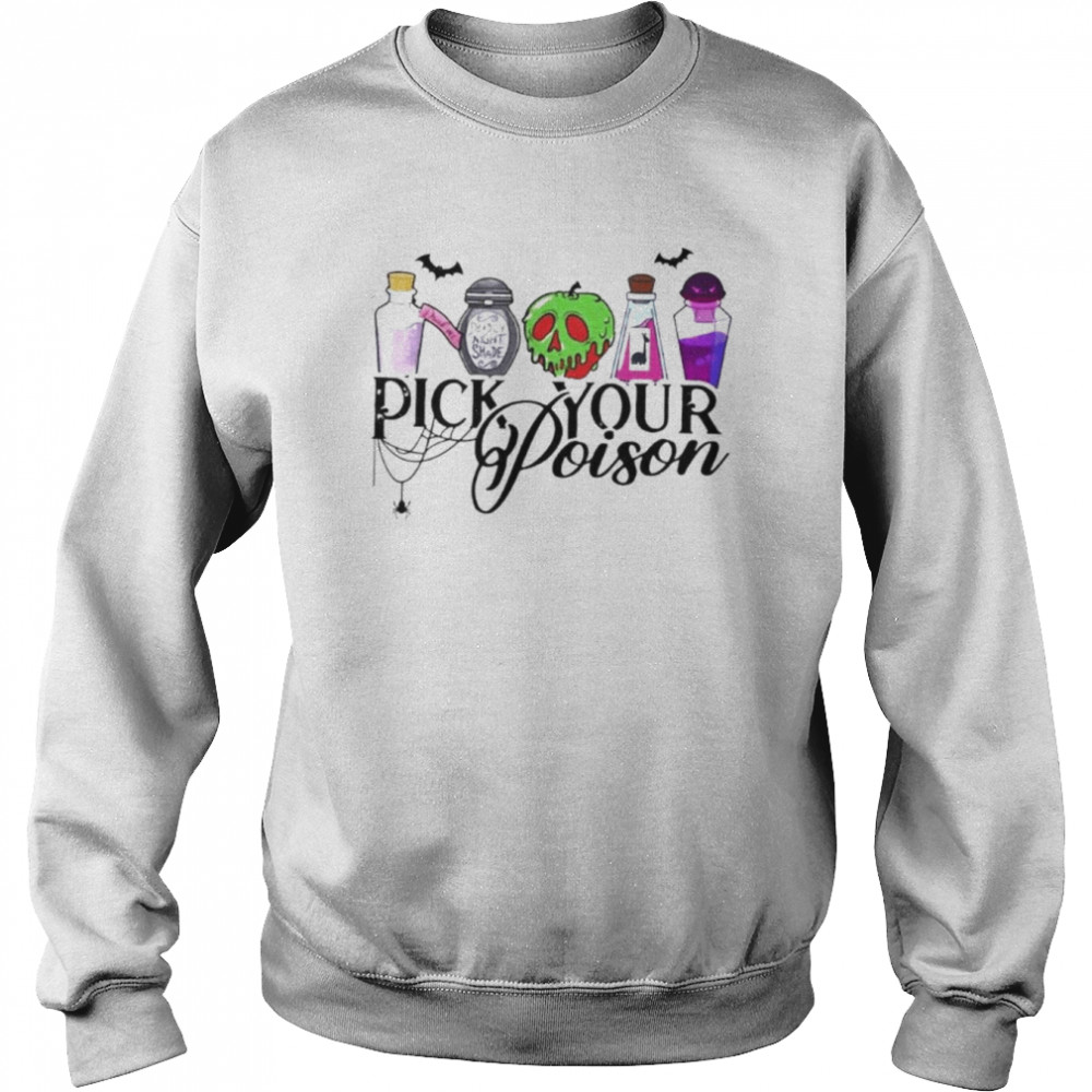 Halloween pick your poison  Unisex Sweatshirt