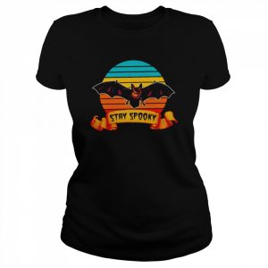 Halloween stay spooky bat  Classic Women's T-shirt