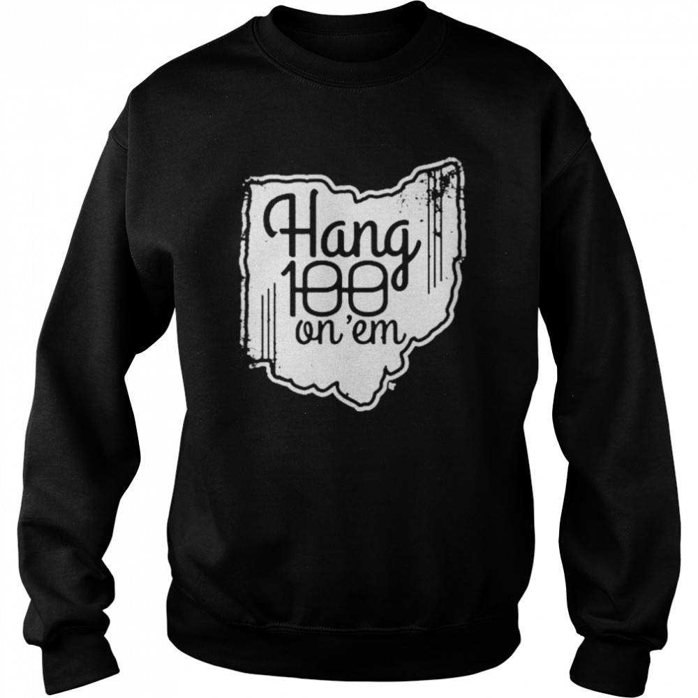 Hang 100 on em  Unisex Sweatshirt