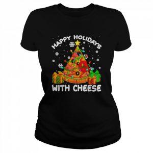 Happy Holidays With Cheese Xmas  Classic Women's T-shirt