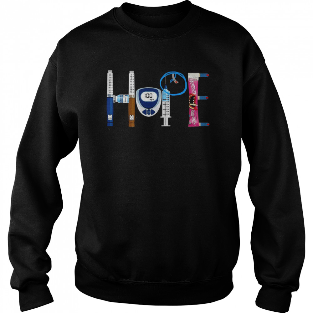 Helpful Diabetes Tools Shirt Unisex Sweatshirt