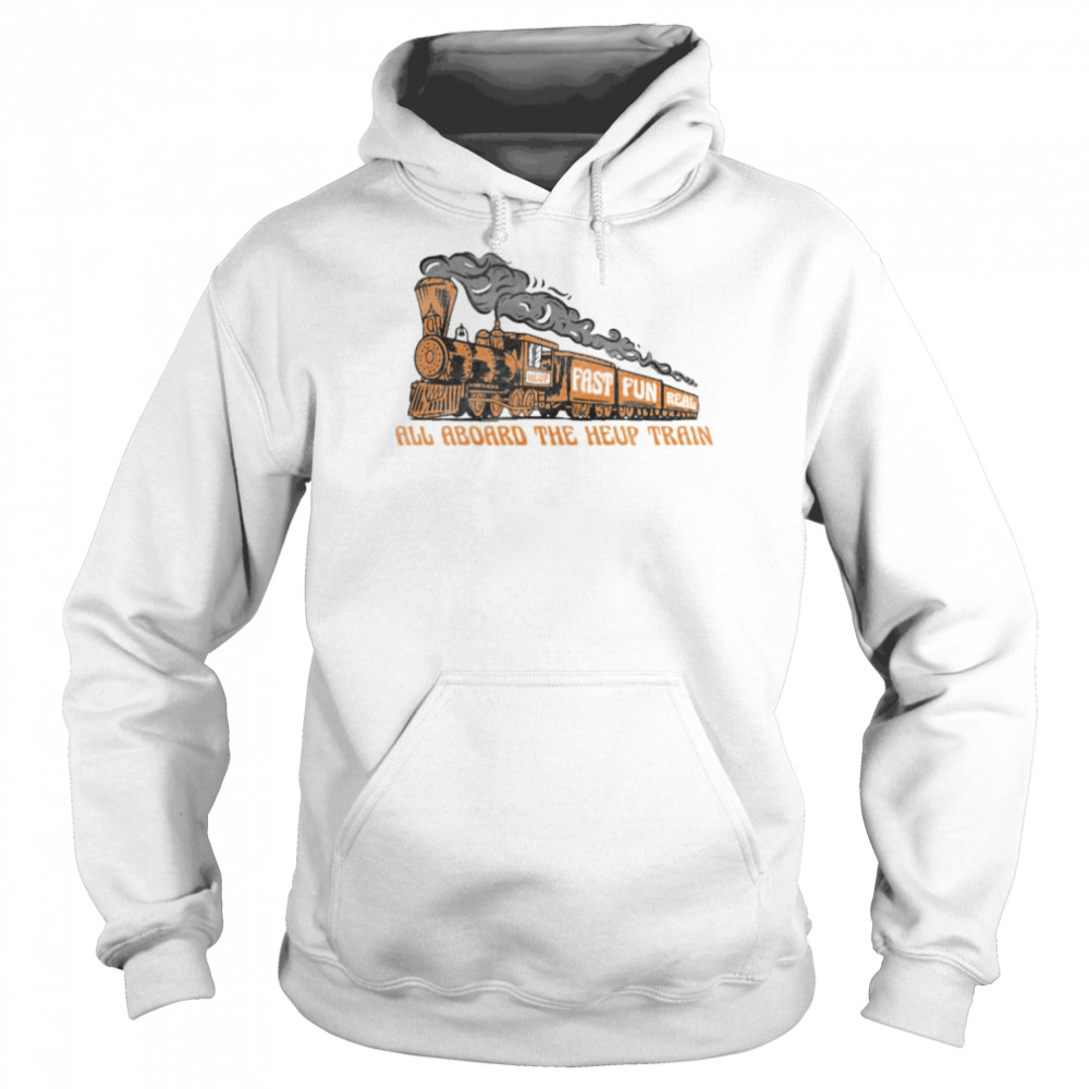 Heup Train All Aboard the heup  Unisex Hoodie