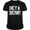 Hey Bear Hiking Outdoors Black Grizzly Bear Survival T-Shirt Classic Men's T-shirt