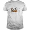 Hey boo cute ghost pumpkin Halloween  Classic Men's T-shirt