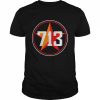 Houston Texas 713 star  Classic Men's T-shirt