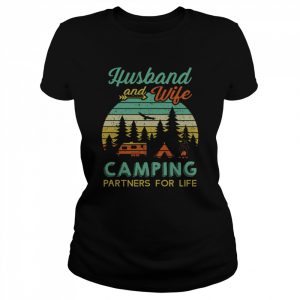 Husband And Wife Camping Partners For Life  Classic Women's T-shirt