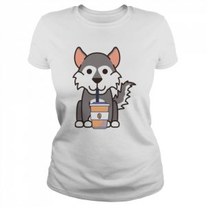 Huskycoffee Husky Donut  Classic Women's T-shirt