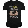 I Asked God For A True Friend So He Sent Me A Black Cat  Classic Men's T-shirt