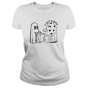 I Got A Rock Digital File Great Pumpkin Charlie Brown Ghost Halloween T-Shirt Classic Women's T-shirt