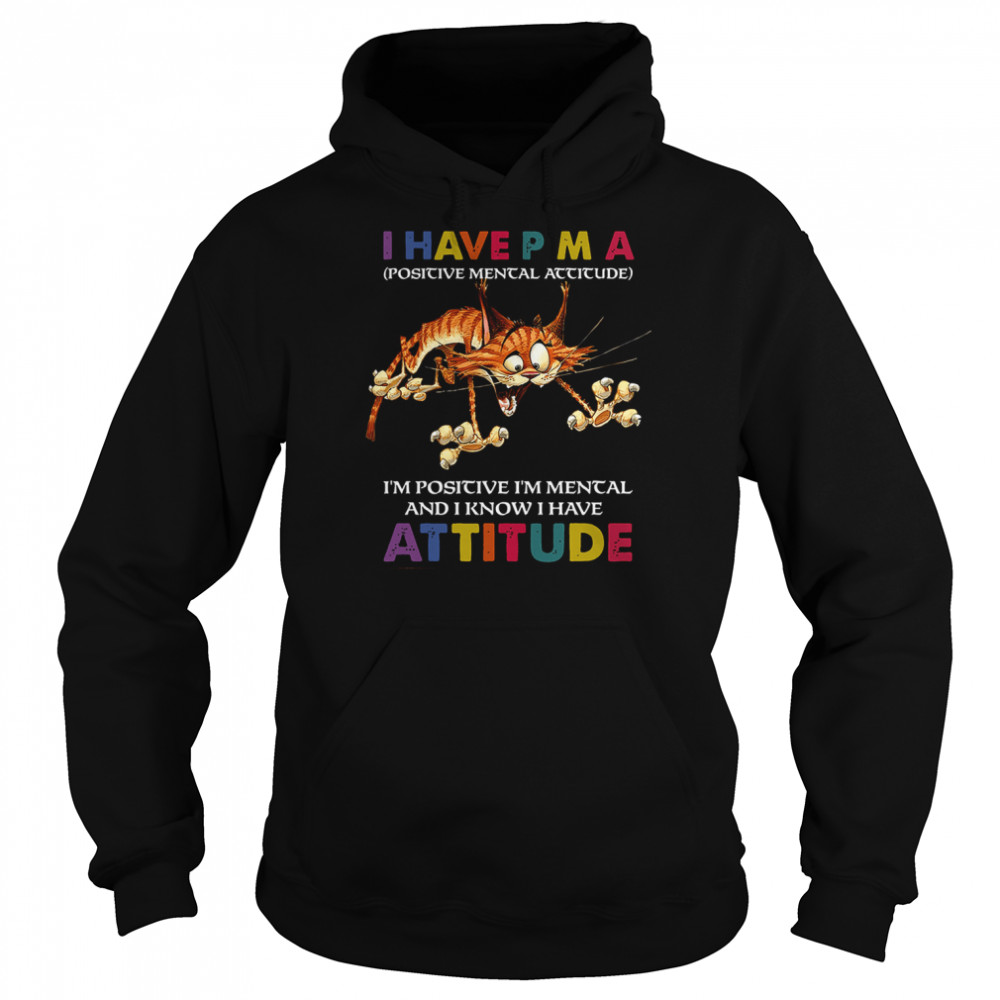 I Have Positive Mental Attitude  Unisex Hoodie