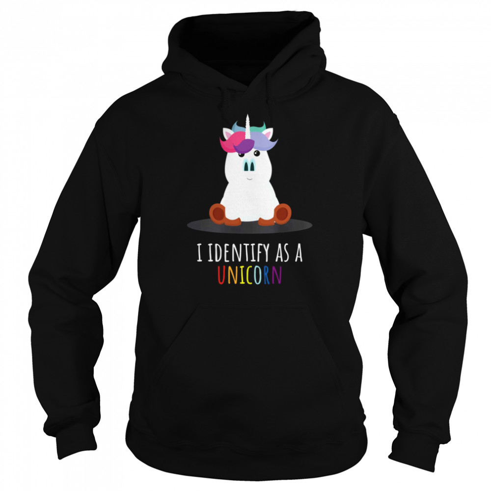 I Identify As A Unicorn  Unisex Hoodie