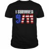 I Survived 911  Classic Men's T-shirt