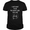 I just want to be the anime girl you like  Classic Men's T-shirt