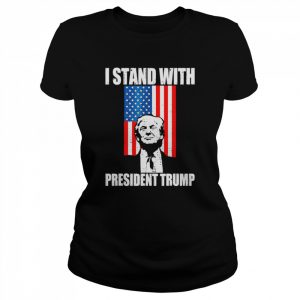 I stand with President Trump Mar-a-Lago Trump support T-Shirt Classic Women's T-shirt