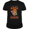 I try to be good but I take after my grandpa halloween  Classic Men's T-shirt