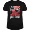 I want to see a Native American president USA flag  Classic Men's T-shirt