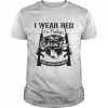 I wear red on fridays for my sister in law military  Classic Men's T-shirt