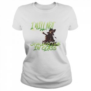 I will not spaceglide in class unisex T- Classic Women's T-shirt