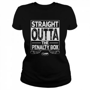 Ice-Hockey Player Straight Outta The Penalty Box T-Shirt Classic Women's T-shirt