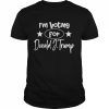 I’m Voting for Donald Trump Political Saying Trump 2024 T-Shirt Classic Men's T-shirt