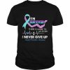 I’m survivor there is more to my story I never give up Suicide prevention awareness  Classic Men's T-shirt