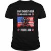 In My Darkest Hour When I Needed A Hand I Found A Paw T-Shirt Classic Men's T-shirt