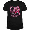 In October We Wear Pink Breast Cancer Awareness Dragonfly T-Shirt Classic Men's T-shirt