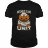 Intensive Scare Unit Icu Nurse Crazy Halloween Pumpkin  Classic Men's T-shirt