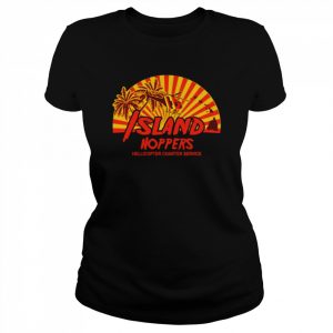 Island hoppers hellicopter charter service  Classic Women's T-shirt