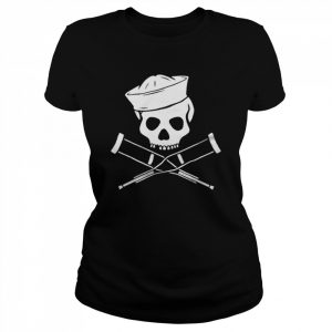 Jackass Johnny Knoxville skull logo T- Classic Women's T-shirt