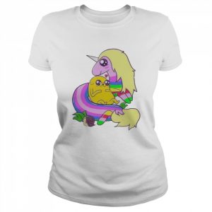 Jake And Lady Rainicorn Adventure Time Shirt Classic Women's T-shirt