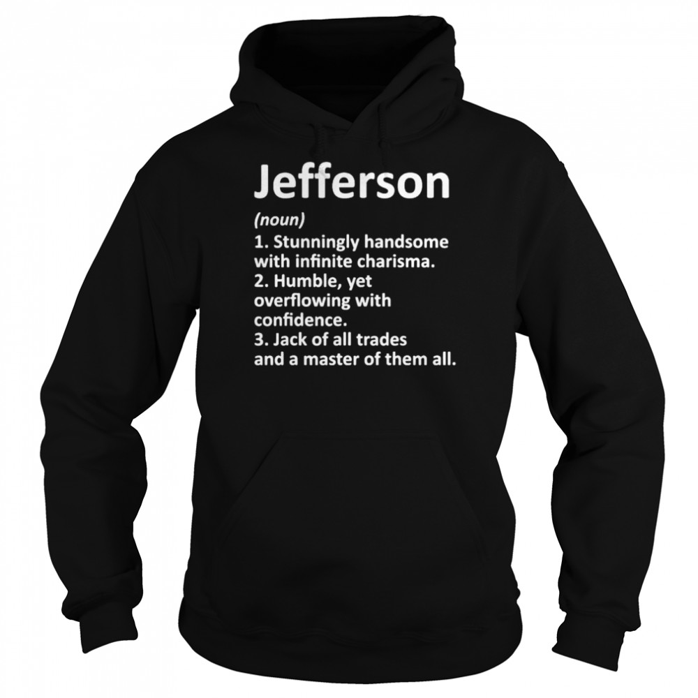 Jefferson Definition  Unisex Hoodie