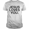 Jesus Loves You Check Front For Good News T-Shirt Classic Men's T-shirt