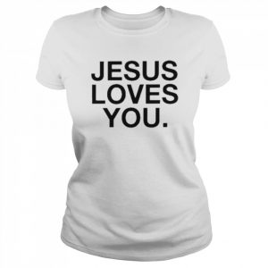 Jesus Loves You Check Front For Good News T-Shirt Classic Women's T-shirt