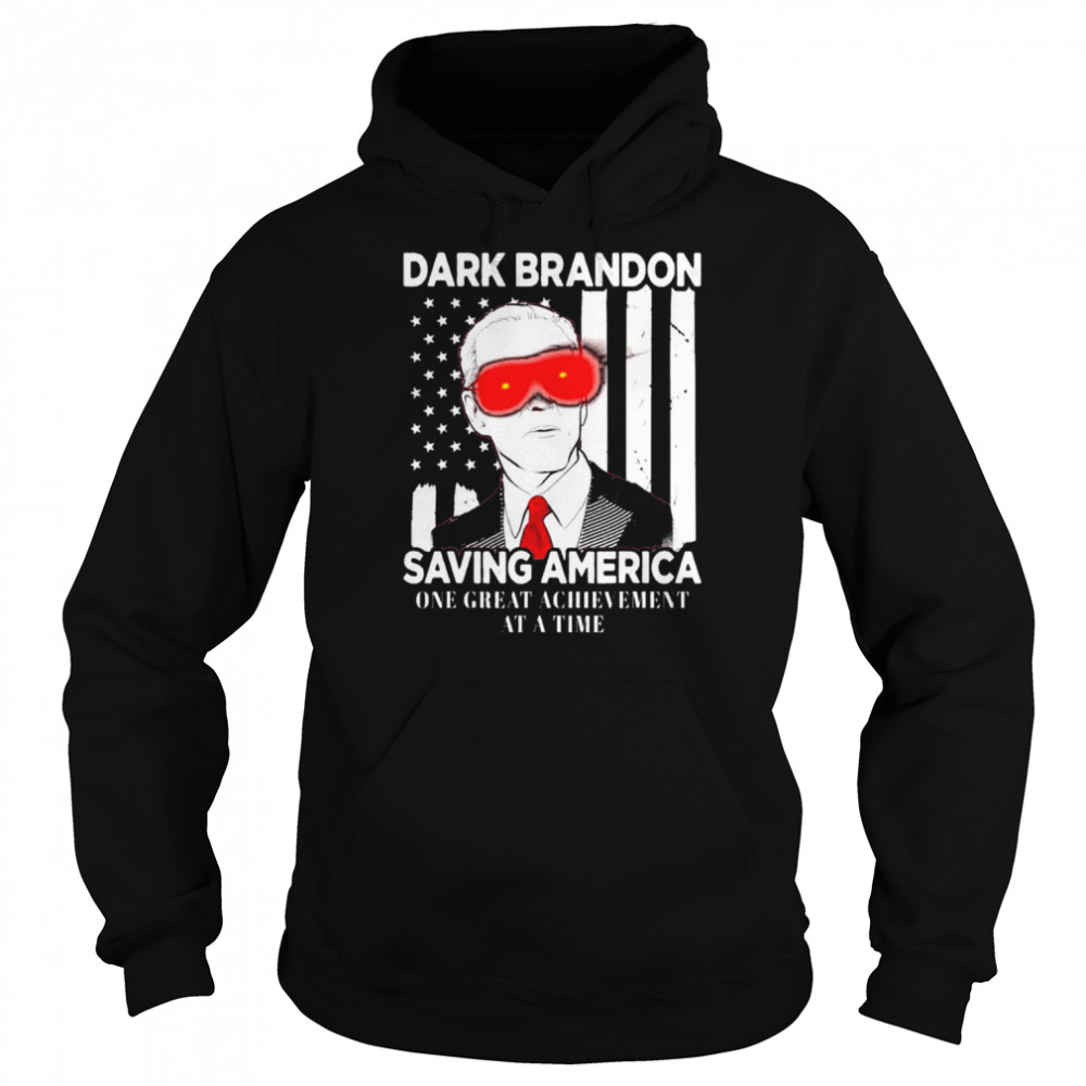 Joe Biden Dark Brandon saving America one great achievement at a time  Unisex Hoodie