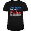 Joe Biden the first fake president T- Classic Men's T-shirt