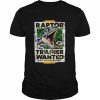 Jurassic Park Jurassic World Raptor Trainer Wanted Poster Shirt Classic Men's T-shirt