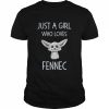 Just A Girl Who Loves Fennec  Classic Men's T-shirt