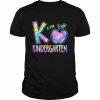 K Is For Kindergarten Teacher Tie Dye Back to School Kinder Shirt Classic Men's T-shirt