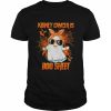 Kidney Cancer is Boo sheet Happy Halloween  Classic Men's T-shirt