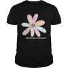 Kindergarten Teacher Back To School Retro Daisy Affirmations Shirt Classic Men's T-shirt