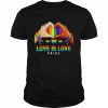 LGBT Love is love pride  Classic Men's T-shirt