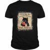 Let Me Check My Giveashitometer Black Cat Bleached T-Shirt Classic Men's T-shirt