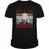 Let’s Go Brandon Christmas Trump Anti Biden Unisex T-Shirt Classic Men's T-shirt