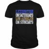 Lexington on saturdays Los Angeles sundays  Classic Men's T-shirt