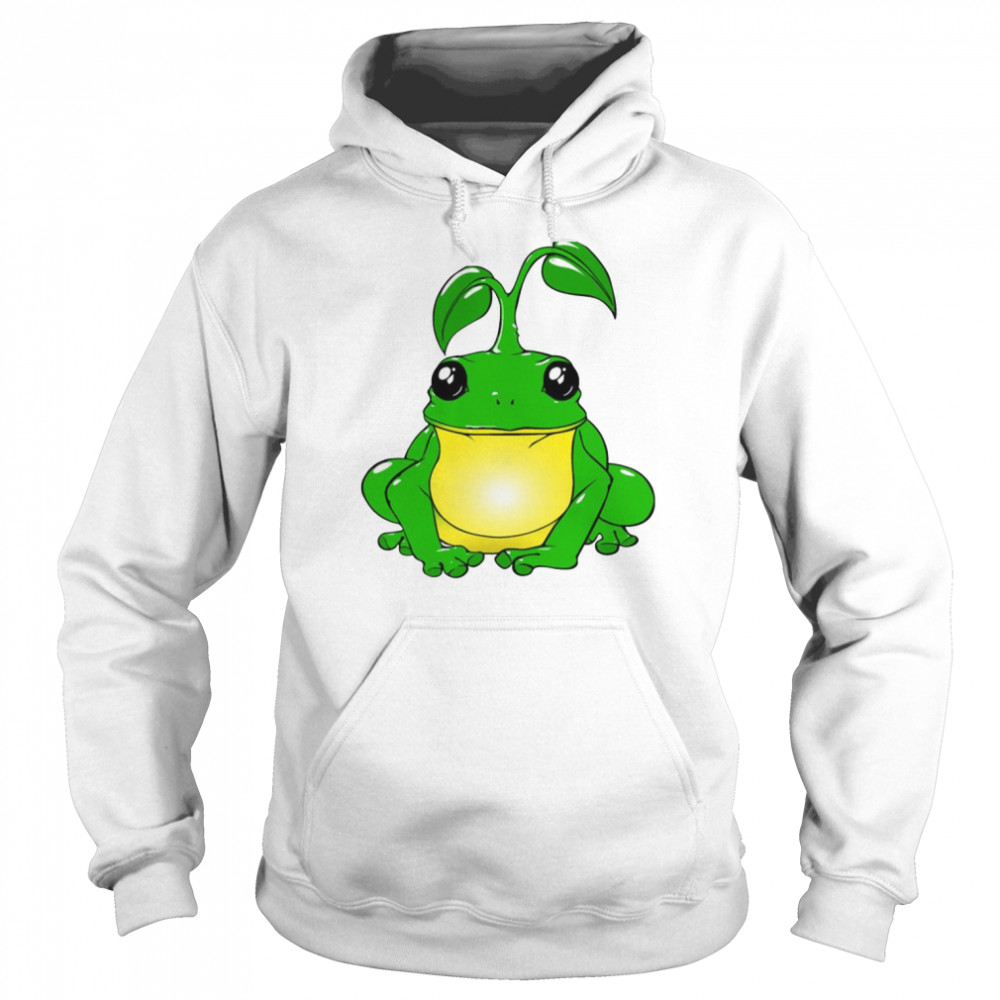 Little Tree On Head Frog Howabtjoe  Unisex Hoodie